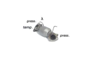Catalizzatore Gr. N per eliminazione filtro antiparticolato – Audi A6 (typ 4F) 2004>>2011 2004>> – Ragazzon
