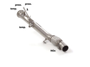 Tubo sostituzione catalizzatore e filtro antiparticolato Gr. N inox – BMW F20 / F21 / B37 2011>> – Ragazzon