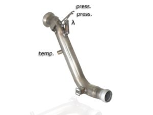 Tubo sostituzione catalizzatore e filtro antiparticolato Gr. N inox – Mercedes W204 / C220C / S204 2007>> – Ragazzon