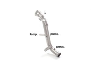 Tubo sostituzione catalizzatore e filtro antiparticolato Gr. N inox – Mercedes W204 / C220C / S204 2007>> – Ragazzon