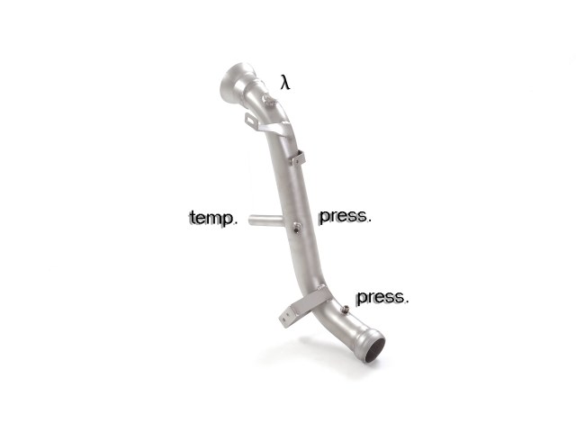 Tubo sostituzione catalizzatore e filtro antiparticolato Gr. N inox – Mercedes W204 / C220C / S204 2007>> – Ragazzon