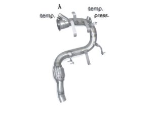Tubo sostituzione catalizzatore e filtro antiparticolato Gr. N inox – Mini R55 / R56 / R57... 2007>> – Ragazzon
