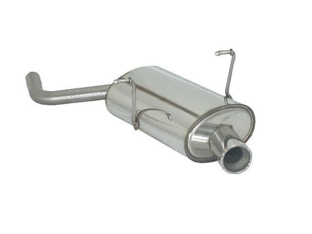 Posteriore inox con terminale rotondo 80 mm – Mini R50 2001>> – Ragazzon