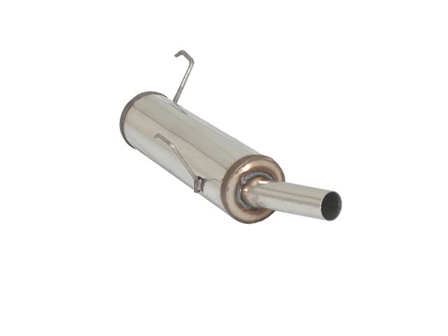 Posteriore inox Gr. N con terminale rotondo 50 mm – Peugeot 206 1998>> – Ragazzon