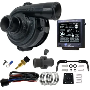 EWP80 Alloy Combo - Pompa dell'acqua elettrica con telecomando e centralina (12V) EWP Davies Craig DC8919