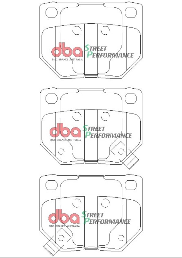 Kit pastiglie e dischi sportivi - Street Series T2 Slotted & Street Performance Brake Pads (2x DBA653S + DB1220SP) - immagine 3