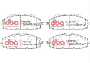 Kit pastiglie e dischi sportivi – DBA Street Series T2 Slotted & Street Performance Brake Pads (2x DBA625S + DB1361SP)