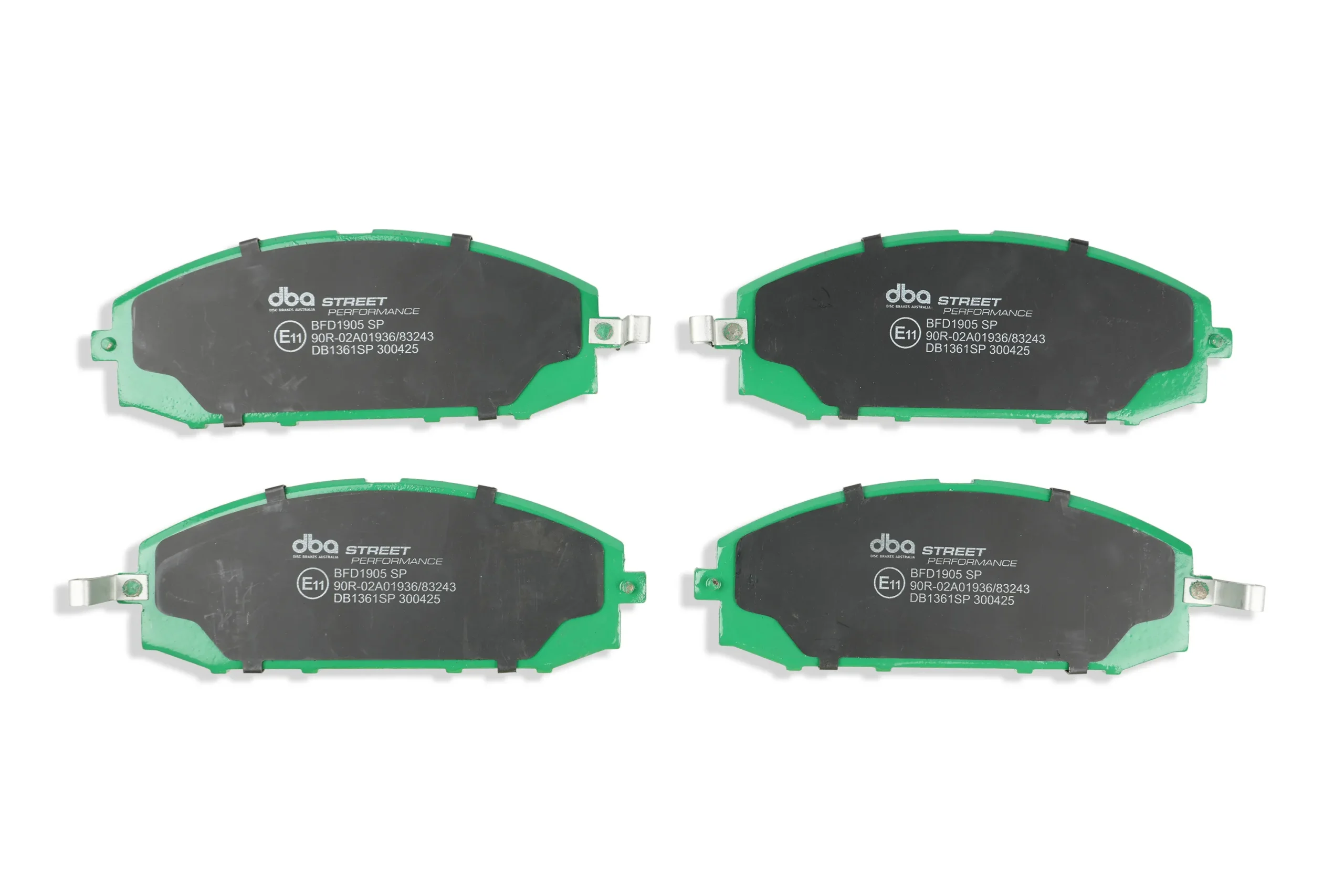 Kit pastiglie e dischi sportivi - Street Series T2 Slotted & Street Performance Brake Pads (2x DBA625S + DB1361SP) - immagine 5