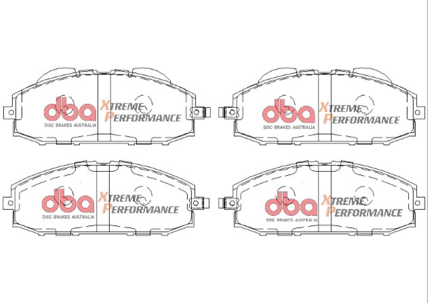 Kit pastiglie e dischi sportivi - 4000 Series T3 Slotted & Xtreme Performance Brake Pads (2x DBA4625S + DB1361XP) - immagine 3