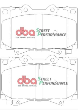 Kit pastiglie e dischi sportivi – DBA Street Series T2 Slotted & Street Performance Brake Pads (2x DBA790S + DB1365SP)