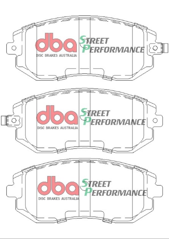 Kit pastiglie e dischi sportivi - Street Series T2 Slotted & Street Performance Brake Pads (2x DBA650S + DB1491SP) - immagine 3