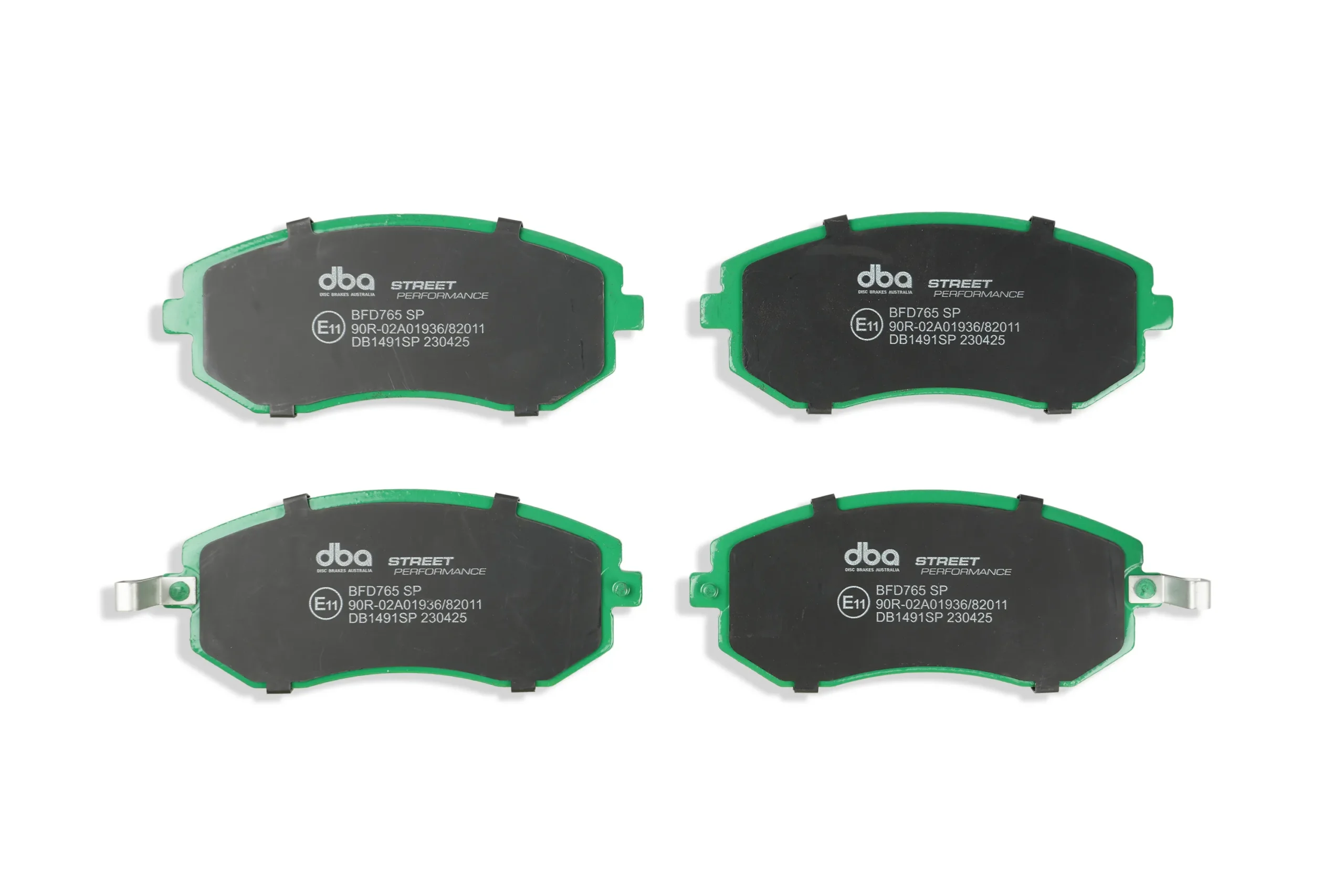 Kit pastiglie e dischi sportivi - Street Series T2 Slotted & Street Performance Brake Pads (2x DBA650S + DB1491SP) - immagine 6