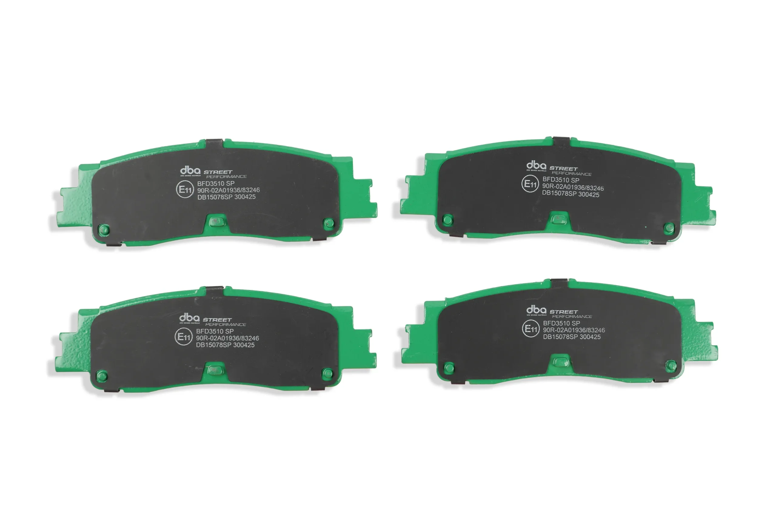 Kit pastiglie e dischi sportivi - Street Series T2 Slotted & Street Performance Brake Pads (2x DBA3769S + DB15078SP) - immagine 6