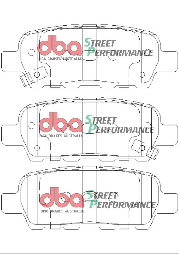 Kit pastiglie e dischi sportivi - 4000 Series T3 Slotted & Street Performance Brake Pads (2x DBA4574XS + DB1509SP) - immagine 2