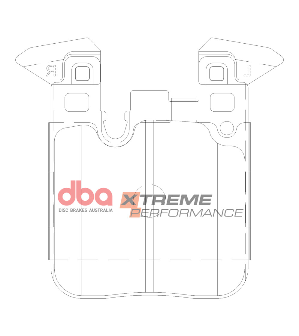 Kit pastiglie e dischi sportivi - 4000 Series T3 Slotted & Xtreme Performance Brake Pads (2x DBA42287S + DB15127XP) - immagine 3
