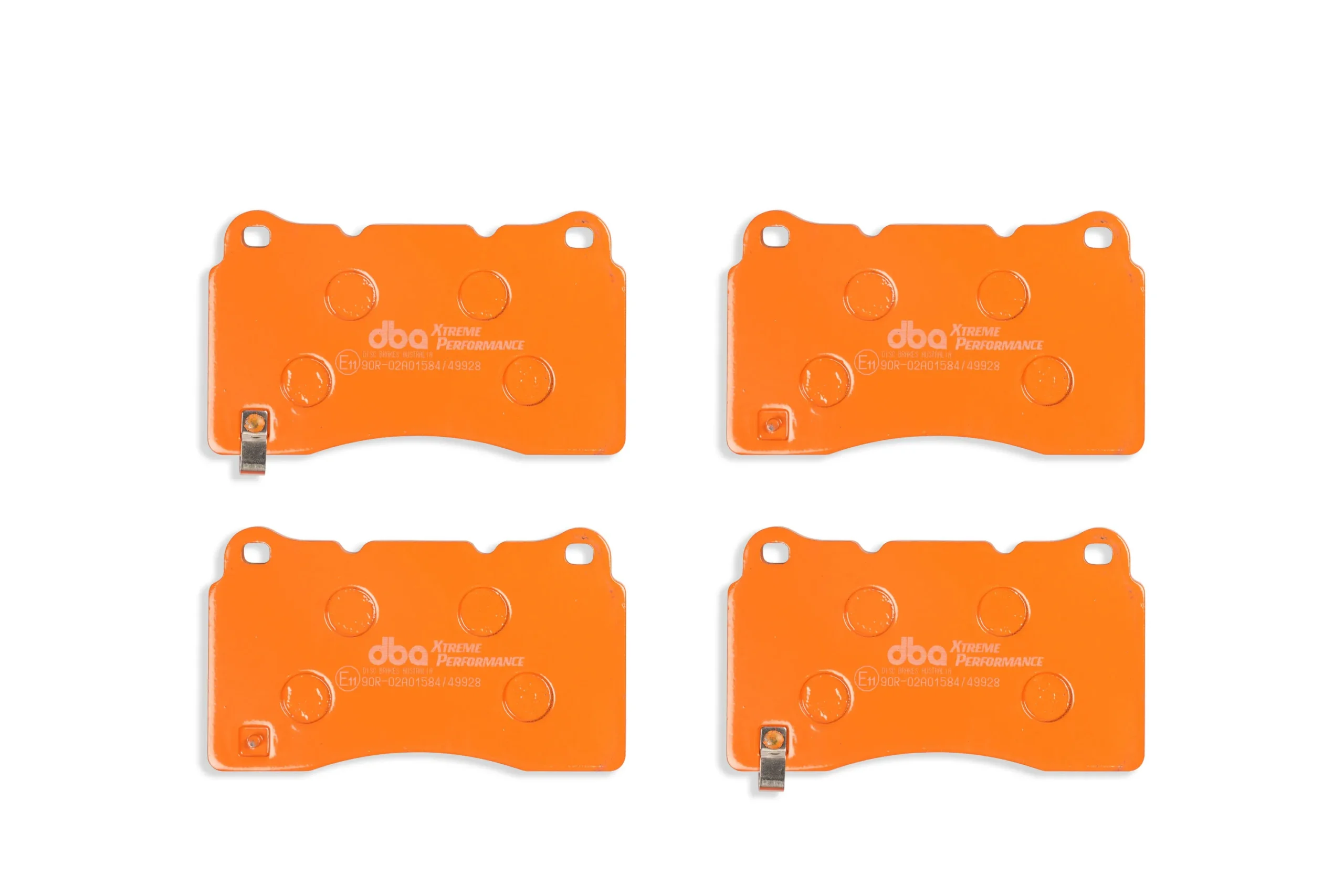 Kit pastiglie e dischi sportivi - 4000 Series T3 Slotted & Xtreme Performance Brake Pads (2x DBA42366S + DB1678XP) - immagine 5