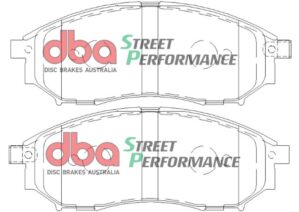 Kit pastiglie e dischi sportivi – DBA Street Series T2 Slotted & Street Performance Brake Pads (2x DBA2308S + DB1696SP)