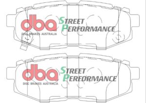 Kit pastiglie e dischi sportivi – DBA Street Series T2 Slotted & Street Performance Brake Pads (2x DBA2659S-10 + DB1789SP)