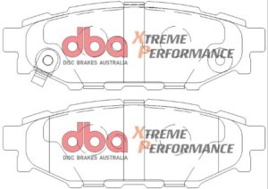 Kit pastiglie e dischi sportivi – DBA 4000 Series T3 Slotted & Xtreme Performance Brake Pads (2x DBA42659S-10 + DB1803XP)