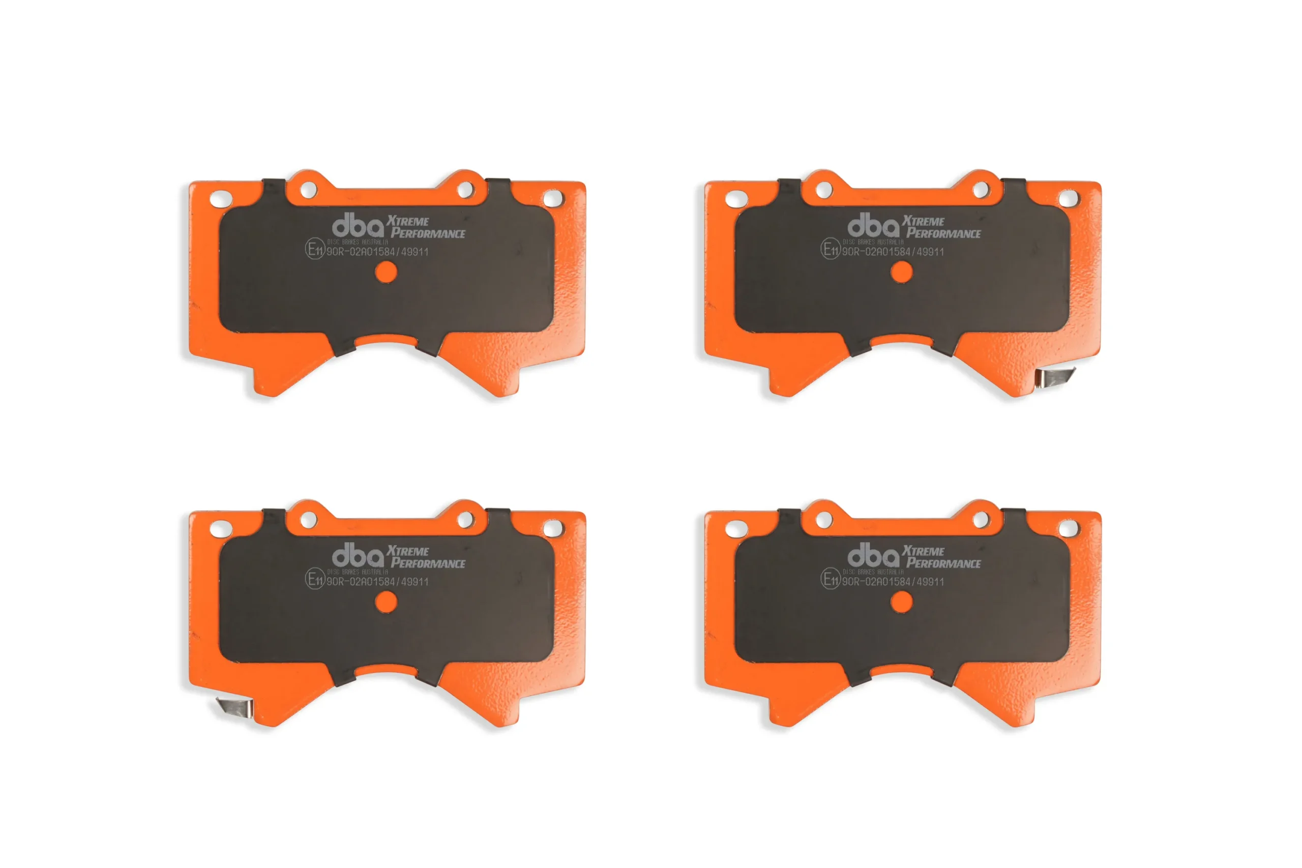 Kit pastiglie e dischi sportivi - 4000 Series T3 Slotted & Xtreme Performance Brake Pads (2x DBA42722XS + DB1838XP) - immagine 6