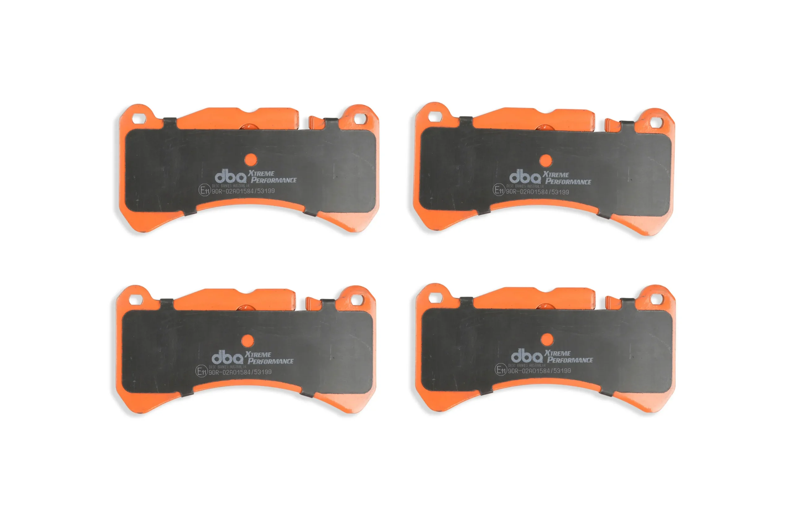 Kit pastiglie e dischi sportivi - 4000 Series T3 Slotted & Xtreme Performance Brake Pads (2x DBA42758S + DB1845XP) - immagine 4