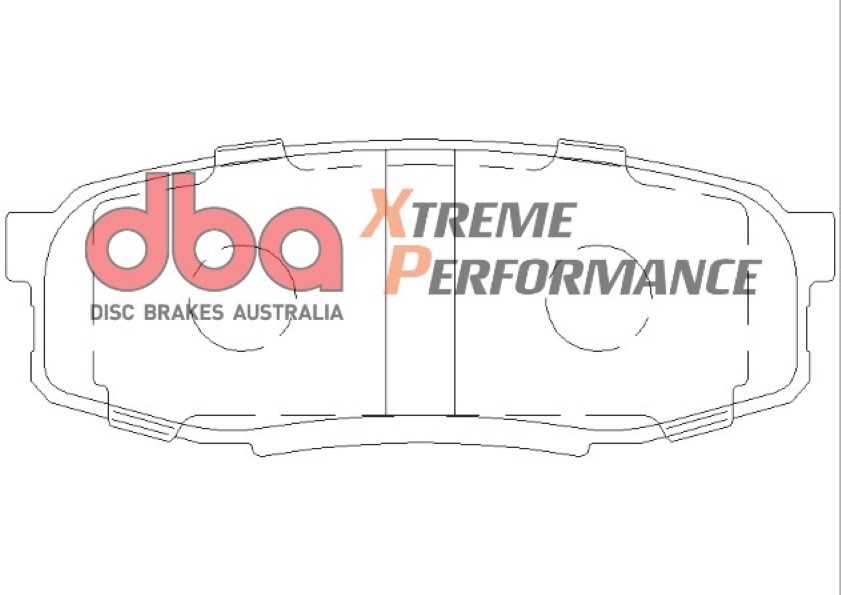 Kit pastiglie e dischi sportivi - 4000 Series T3 Slotted & Xtreme Performance Brake Pads (2x DBA42723XS + DB1857XP) - immagine 3