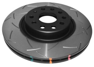 Kit pastiglie e dischi sportivi – DBA 4000 Series T3 Slotted & Xtreme Performance Brake Pads (2x DBA42806S + DB1849XP)