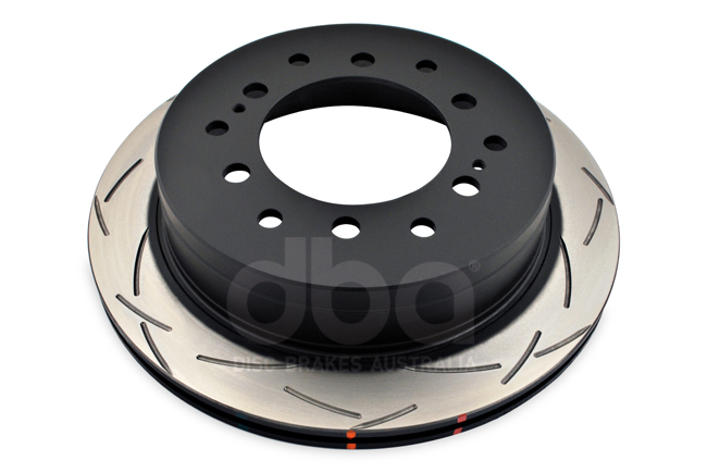 Kit pastiglie e dischi sportivi - 4000 Series T3 Slotted & Xtreme Performance Brake Pads (2x DBA4793S + DB1200XP) - immagine 2