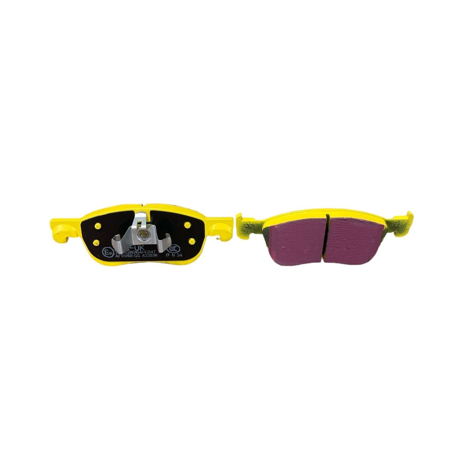 Pastiglie Sportive Stradali EBC Yellowstuff Anteriori Fiesta / ST MK8 - EBC-DP42353R - immagine 3