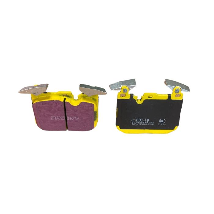 Pastiglie Sportive Stradali EBC Yellowstuff Anteriori BMW F20 F21 F22 F23 F30 F31 F32 F34 F36 i8 Impianto M-Sport 340x30 mm - EBC-DP42130R - immagine 2