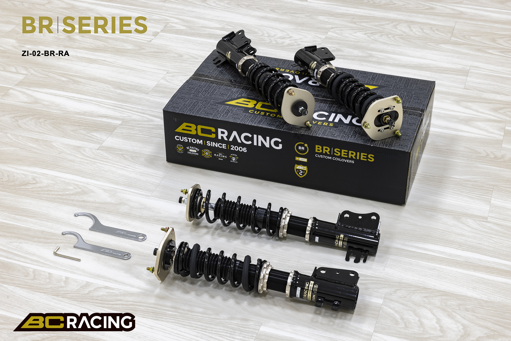 Assetto a ghiera Lancia DELTA INTEGRALE AWD (91-93) (EVOLUZIONE) Coilover Kit BR Series BC Racing