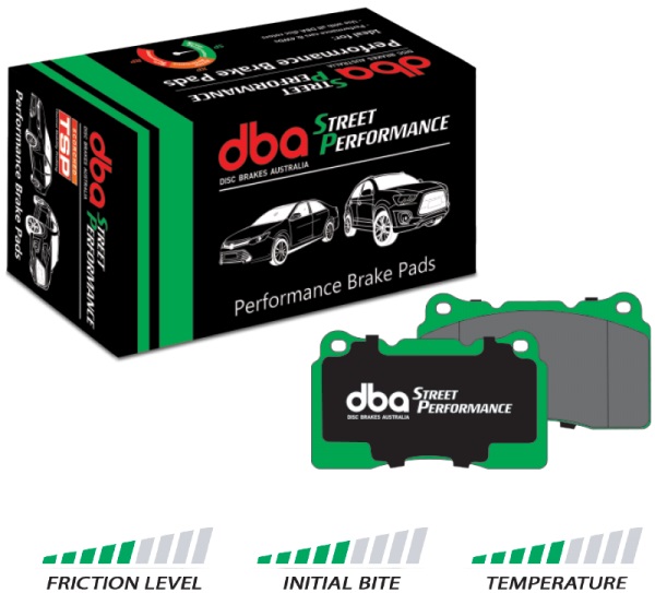Kit pastiglie e dischi sportivi - 4000 Series T3 Slotted & Street Performance Brake Pads (2x DBA4574XS + DB2340SP) - immagine 2