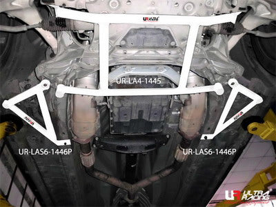Barra Rinforzo telaio anteriore Nissan 370Z Z34 - Ultra Racing 4 Points Front Lower Bar