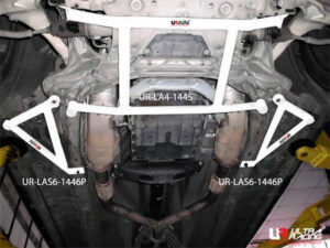 Barra Rinforzo telaio anteriore Nissan 370Z Z34 - Ultra Racing 6 Points Front Bars