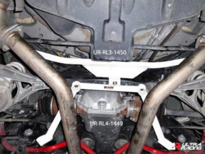 Barra Rinforzo telaio posteriore Nissan 370Z Z34 - Ultra Racing 4 Points Rear Lower Bar