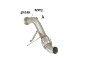 Downpipe Scat / Decat BMW Serie3 E90 E91 318d 90KW 320d 120KW 2005>>2007 - Ragazzon
