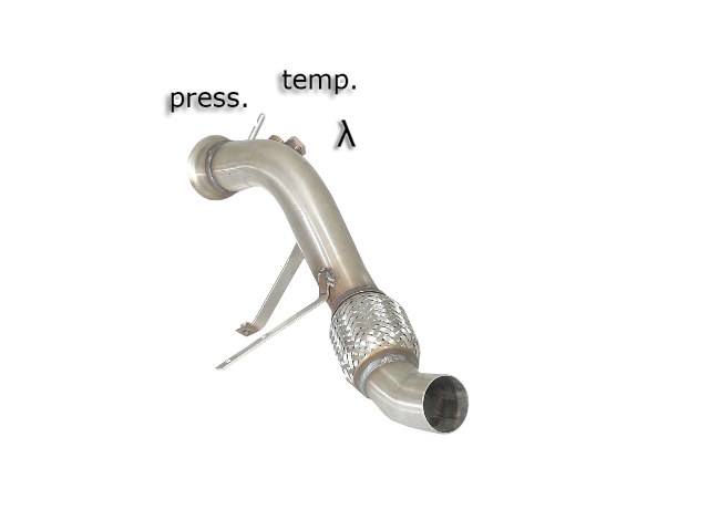 Downpipe Scat / Decat BMW Serie3 E90 E91 318d 90KW 320d 120KW 2005>>2007 - Ragazzon