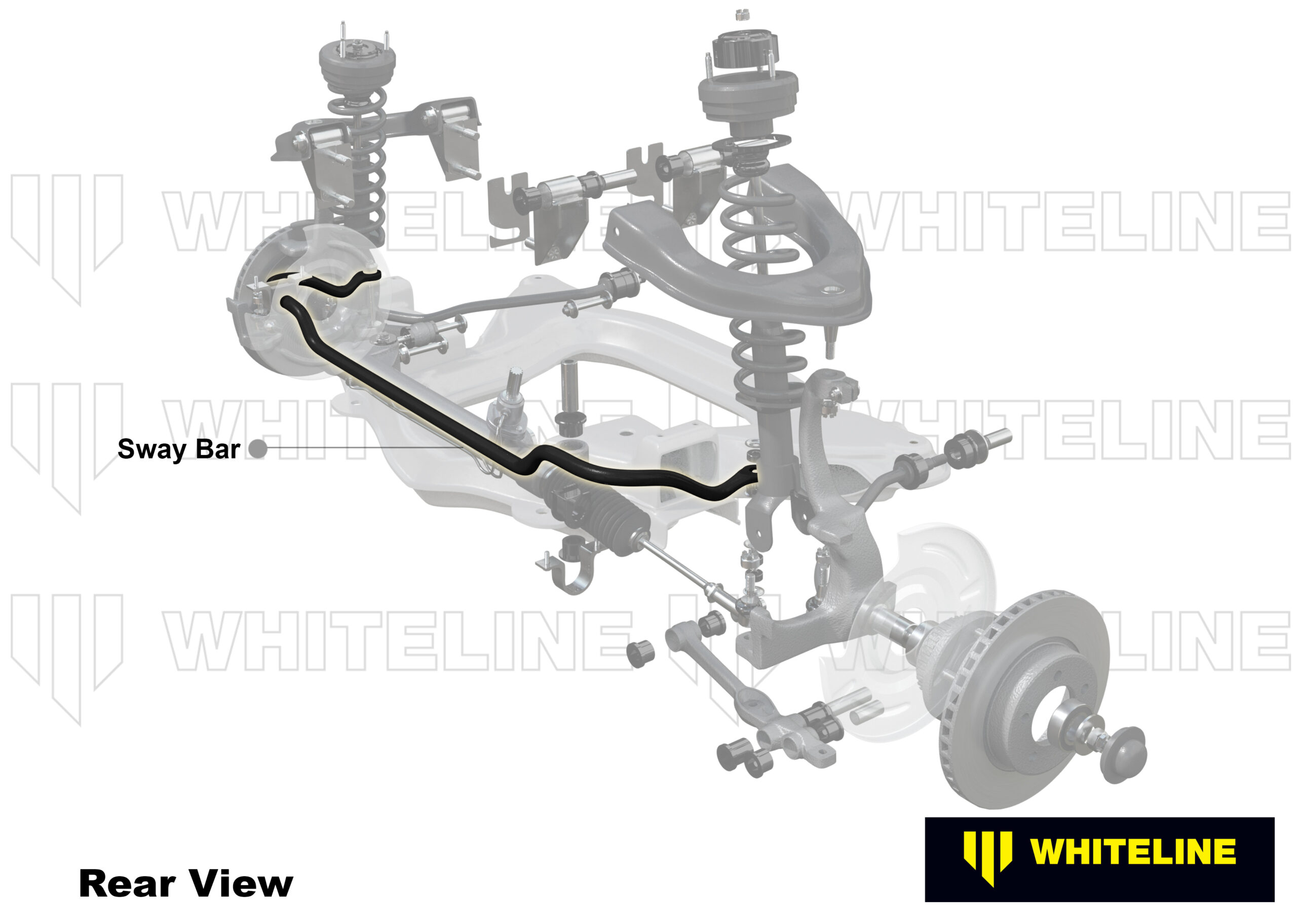 Barra antirollio anteriore regolabile a 2 posizioni 32mm Nissan Stagea M35 – BNF44Z Whiteline