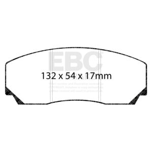 Pastiglie Sportive Stradali EBC Yellowstuff - EBC-DP4002R