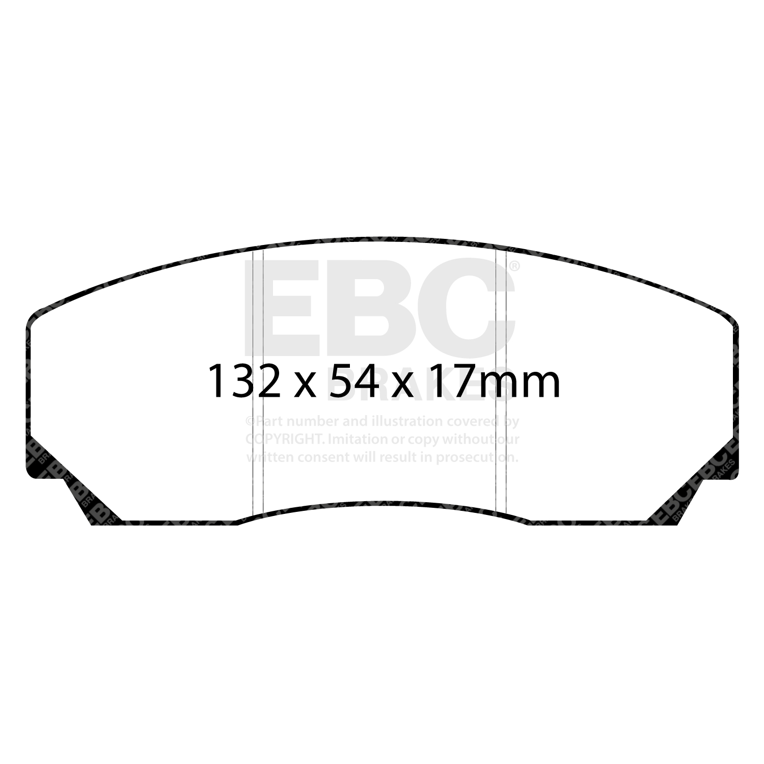 Pastiglie Racing EBC RP-X - EBC-DP8002RPX