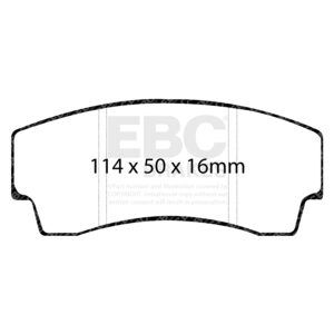 Pastiglie Sportive Stradali EBC Yellowstuff - EBC-DP4008R