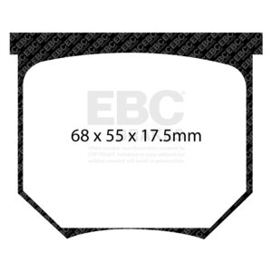 Pastiglie Sportive Stradali EBC Yellowstuff - EBC-DP4034R