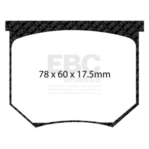 Pastiglie Sportive Stradali EBC Yellowstuff - EBC-DP4035R