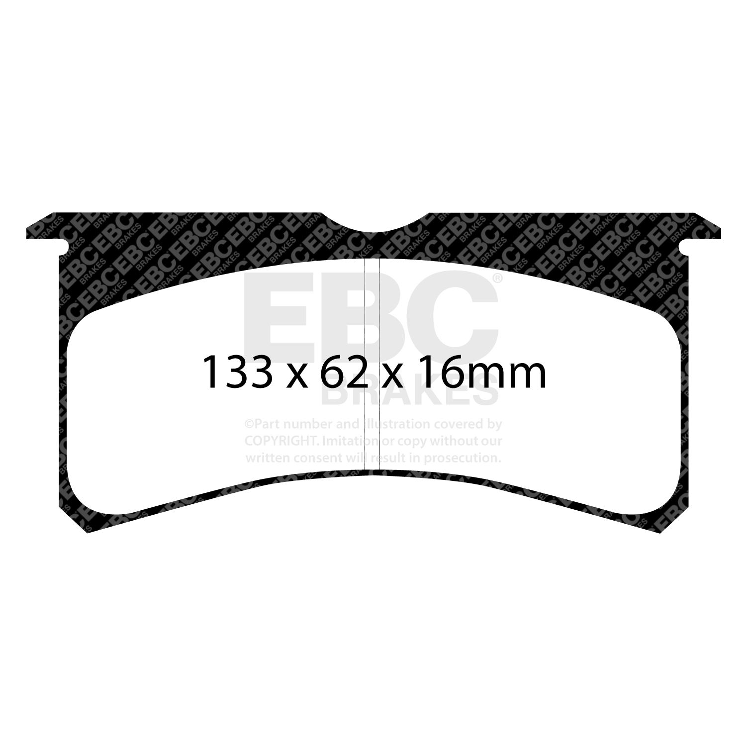 Pastiglie Racing EBC RP-X - EBC-DP8037RPX
