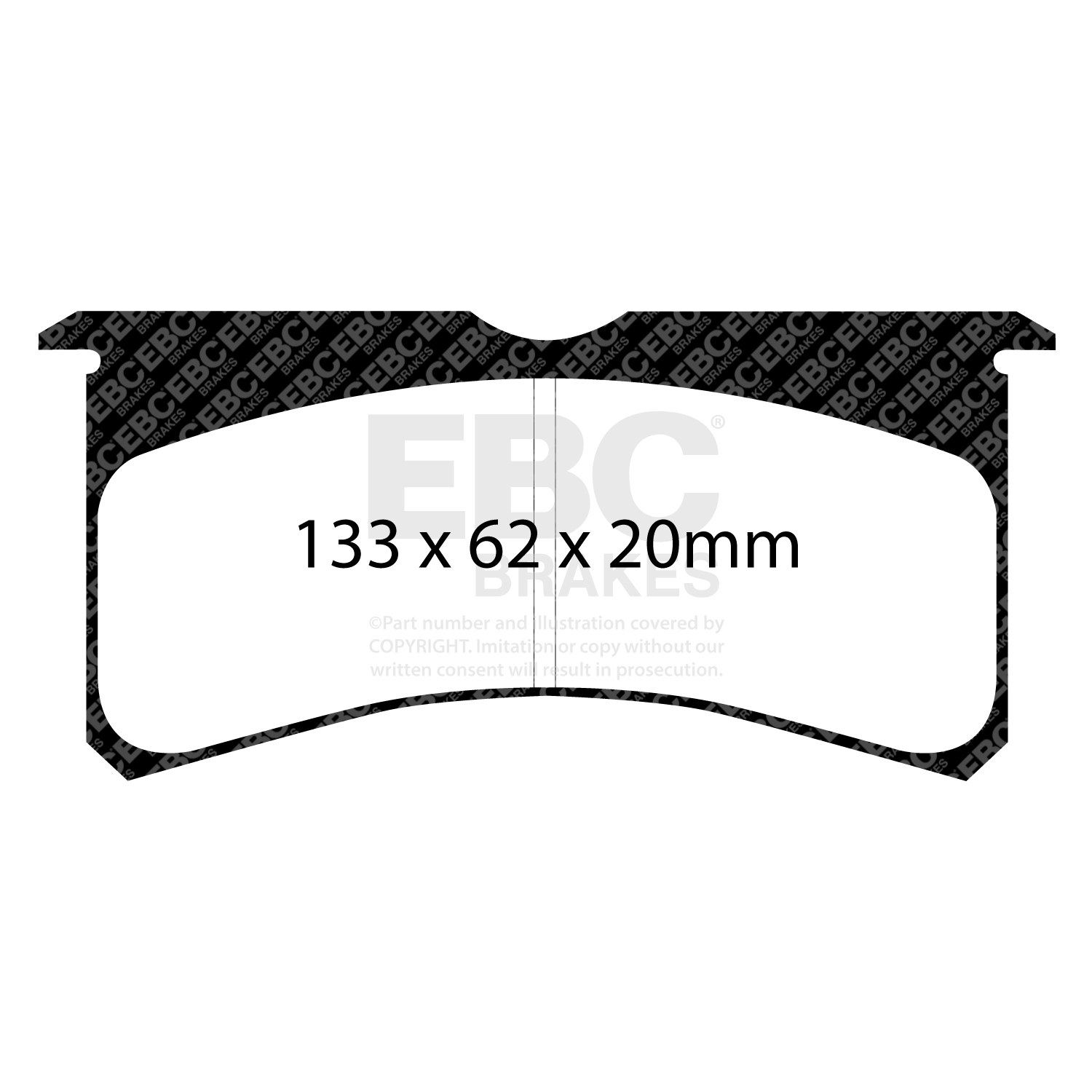 Pastiglie Racing EBC RP-X - EBC-DP8037/2RPX