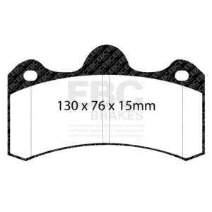 Pastiglie Sportive Stradali EBC Yellowstuff - EBC-DP4043R