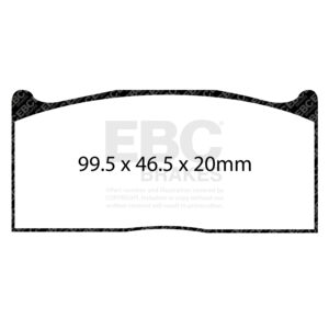 Pastiglie Sportive Stradali EBC Yellowstuff - EBC-DP4044R