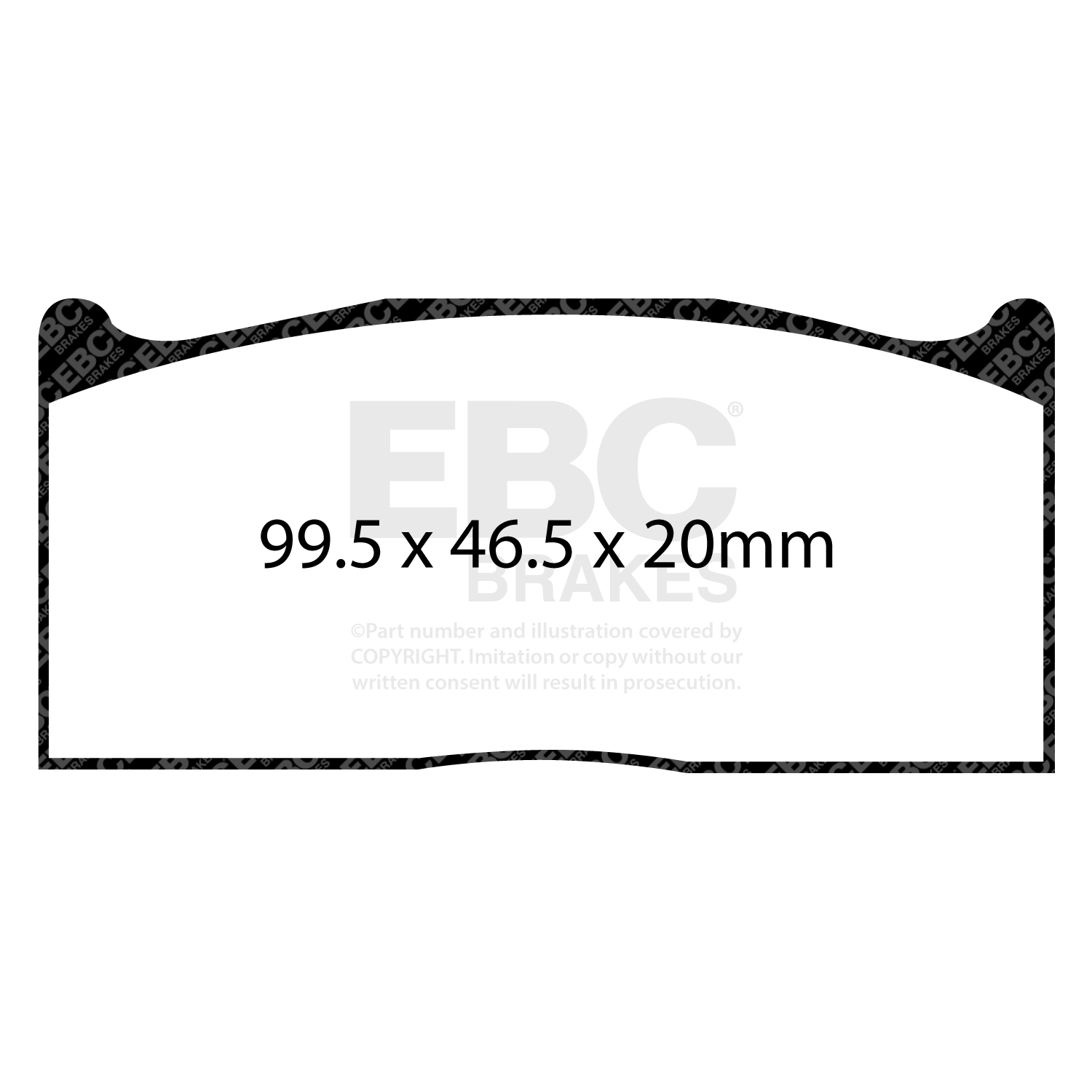 Pastiglie Sportive Stradali EBC Yellowstuff - EBC-DP4044R