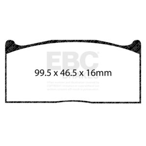 Pastiglie Sportive Stradali EBC Yellowstuff - EBC-DP4044/3R