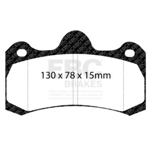 Pastiglie Sportive Stradali EBC Yellowstuff - EBC-DP4045R